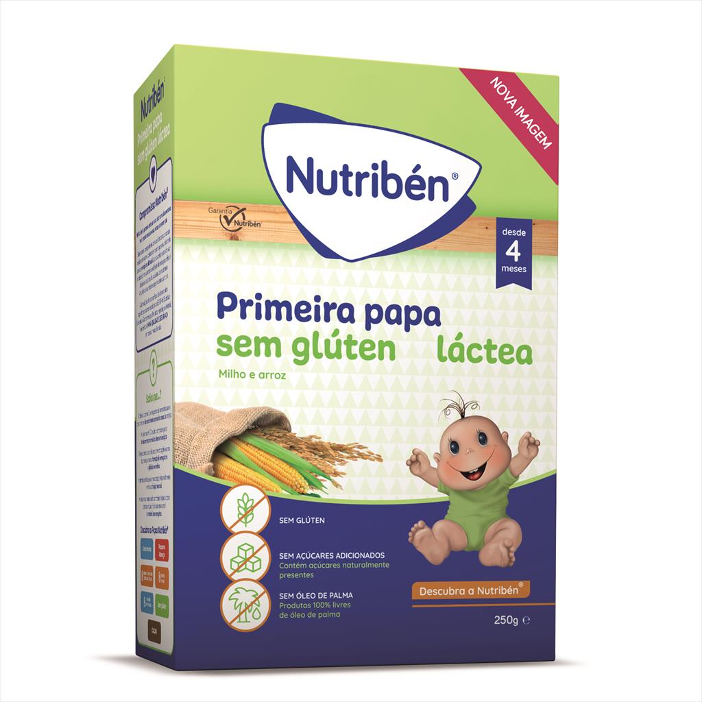 FARINHA 1 PAPA LACT S/GL NUTRIBEN 250G